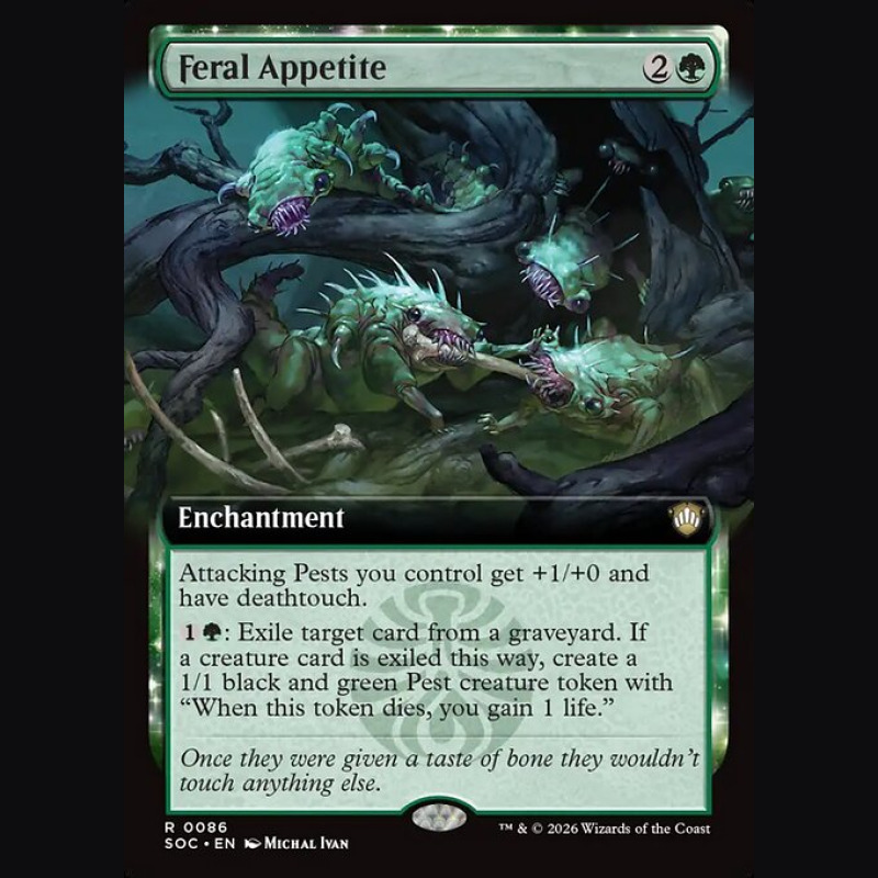 Feral Appetite - NM - No Foil - EN