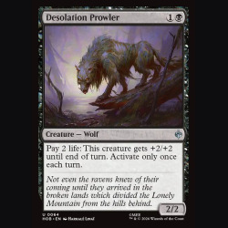 Desolation Prowler - NM - No Foil - ES