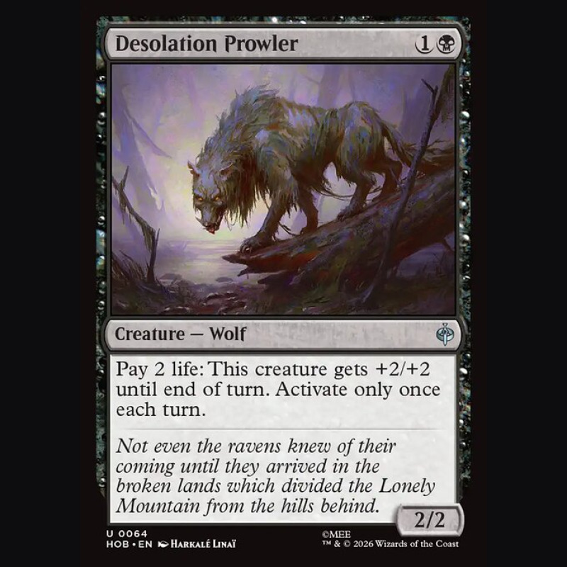 Desolation Prowler - NM - No Foil - ES