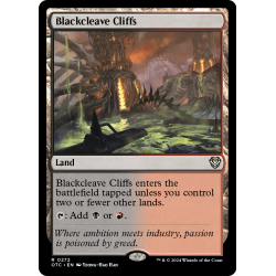 Blackcleave Cliffs - NM - No Foil - ES