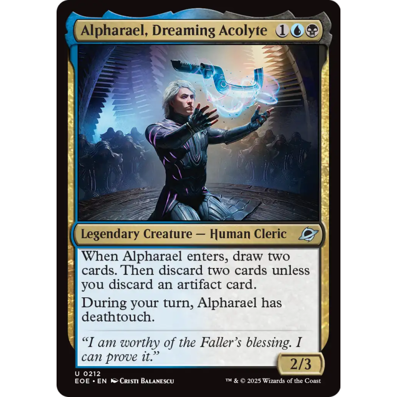Alpharael Dreaming Acolyte - NM - No Foil - EN