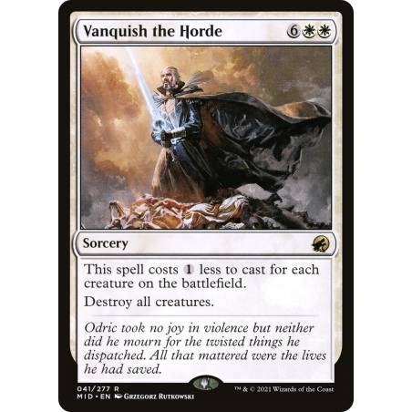 Vanquish the Horde - NM - No Foil - ES