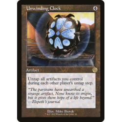 Unwinding Clock - NM - No Foil - JA