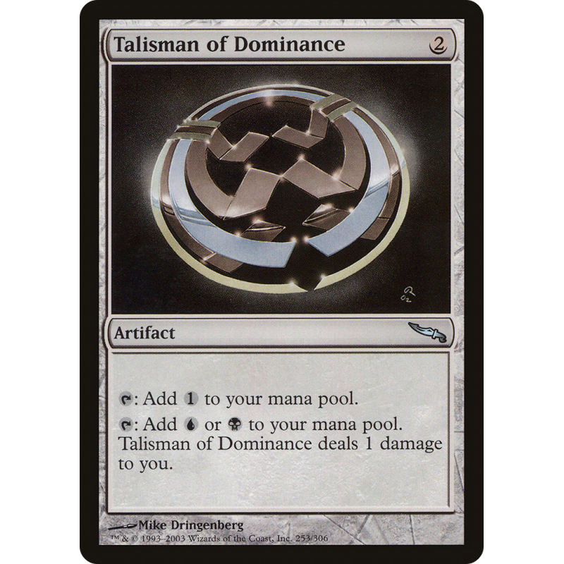 Talisman of Dominance - EX - No Foil - ES