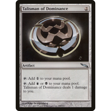 Talisman of Dominance - EX - No Foil - ES