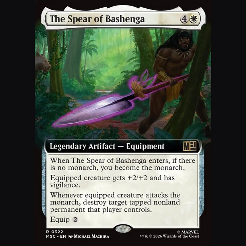 The Spear of Bashenga - NM - No Foil - EN