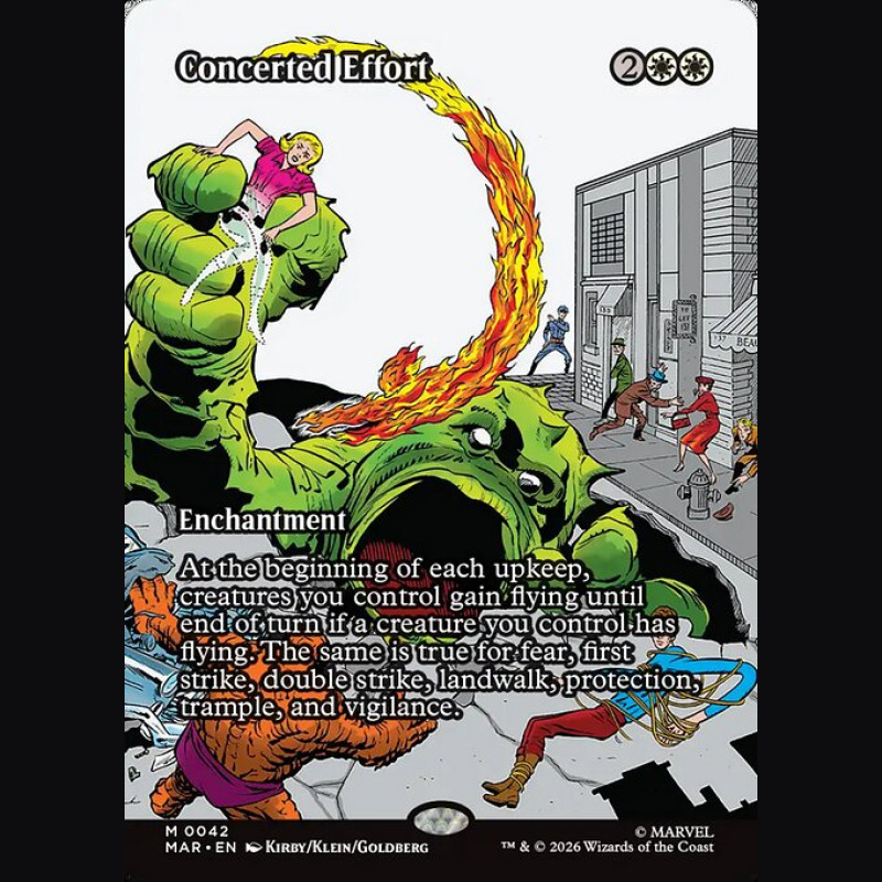 Concerted Effort - NM - No Foil - EN