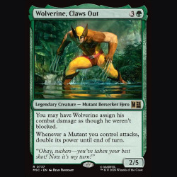 Wolverine Claws Out - NM - Foil - EN