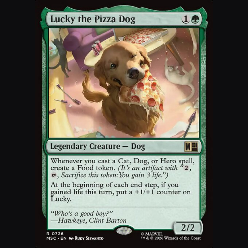 Lucky the Pizza Dog - NM - Foil - EN