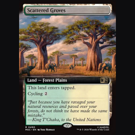 Scattered Groves - NM - No Foil - EN