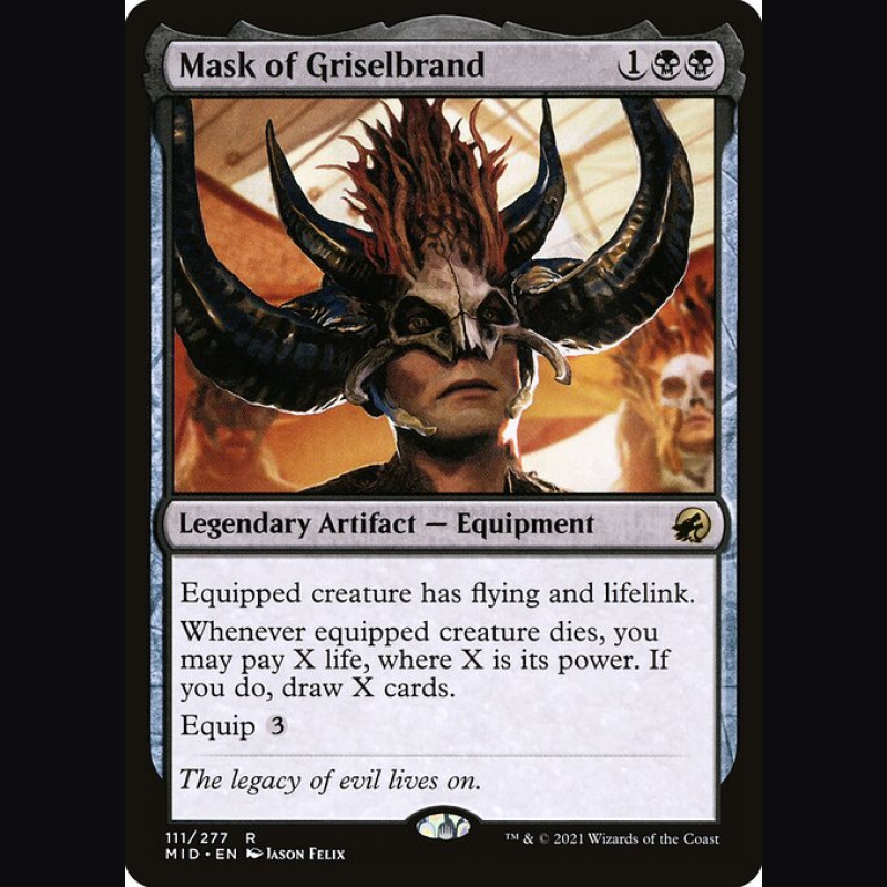 Mask of Griselbrand - NM - No Foil - ES