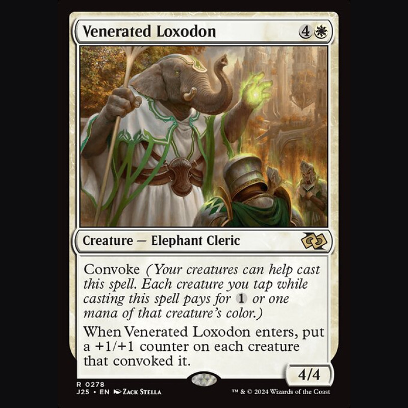 Venerated Loxodon - NM - No Foil - EN