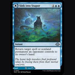 Sink into Stupor // Soporific Springs - NM - Foil - ES