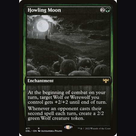 Howling Moon - NM - No Foil - EN