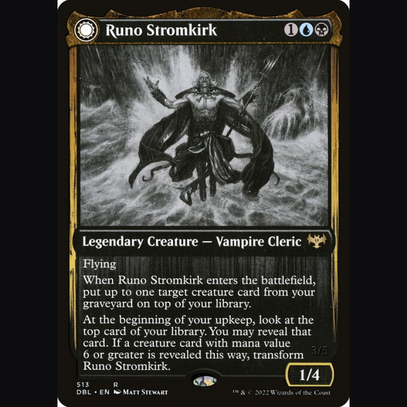 Runo Stromkirk // Krothuss Lord of the Deep - NM - No Foil - EN