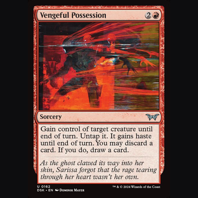 Vengeful Possession - NM - No Foil - EN