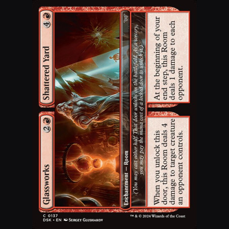 Glassworks // Shattered Yard - NM - No Foil - EN