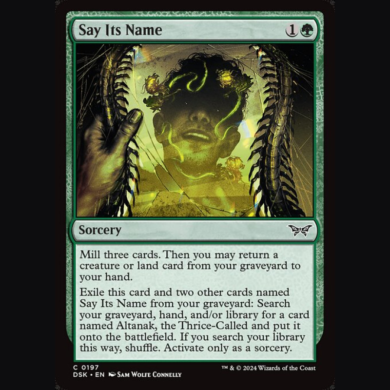 Say Its Name - NM - No Foil - EN