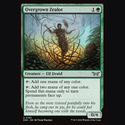Overgrown Zealot - NM - No Foil - EN