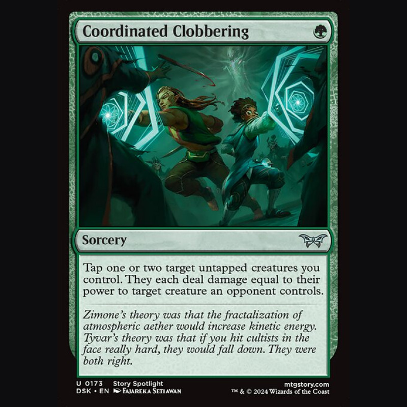 Coordinated Clobbering - NM - No Foil - EN