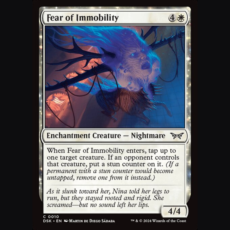Fear of Immobility - NM - No Foil - EN