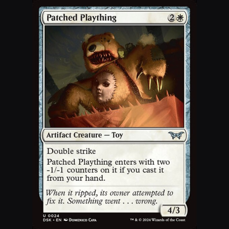 Patched Plaything - NM - No Foil - EN