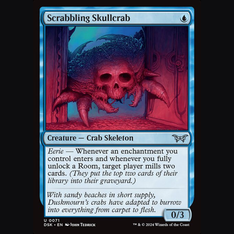 Scrabbling Skullcrab - NM - No Foil - EN