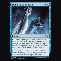 Don't Make a Sound - NM - No Foil - EN
