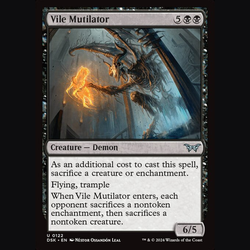 Vile Mutilator - NM - No Foil - EN