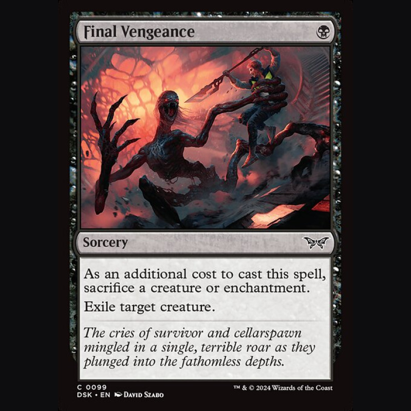 Final Vengeance - NM - No Foil - EN