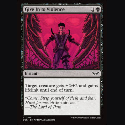 Give In to Violence - NM - No Foil - EN