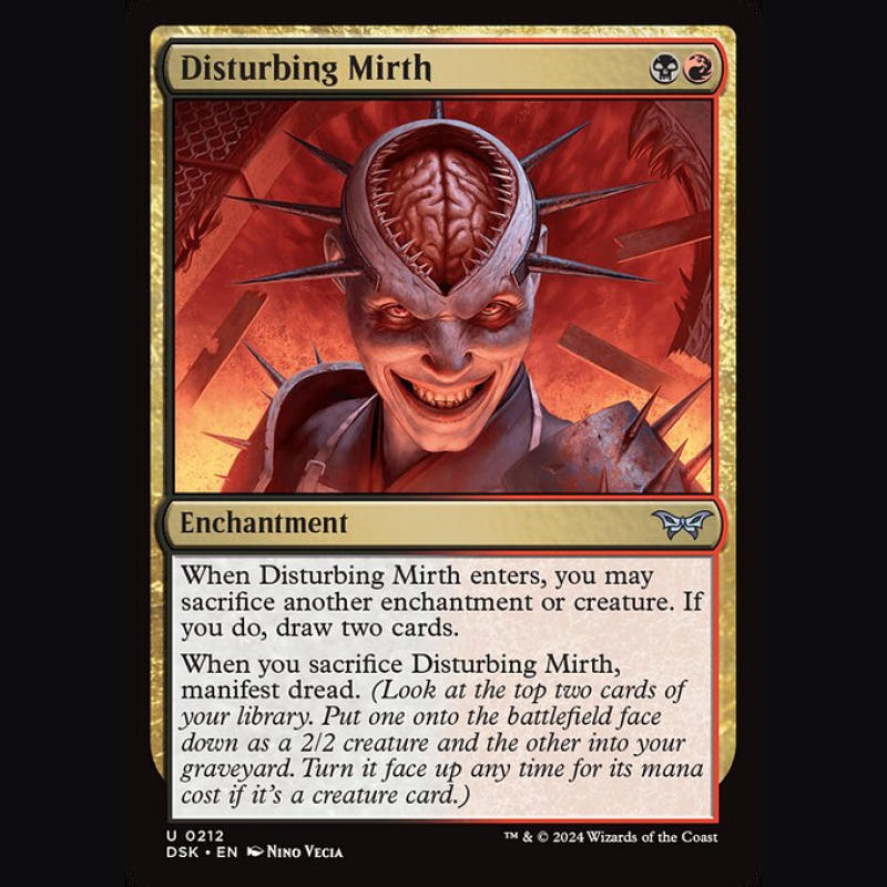 Disturbing Mirth - NM - No Foil - EN