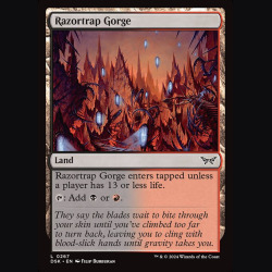 Razortrap Gorge - NM - No Foil - EN