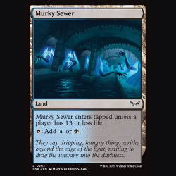 Murky Sewer - NM - Foil - EN