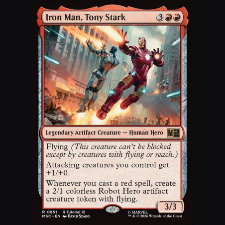 Iron Man Tony Stark - NM - No Foil - EN