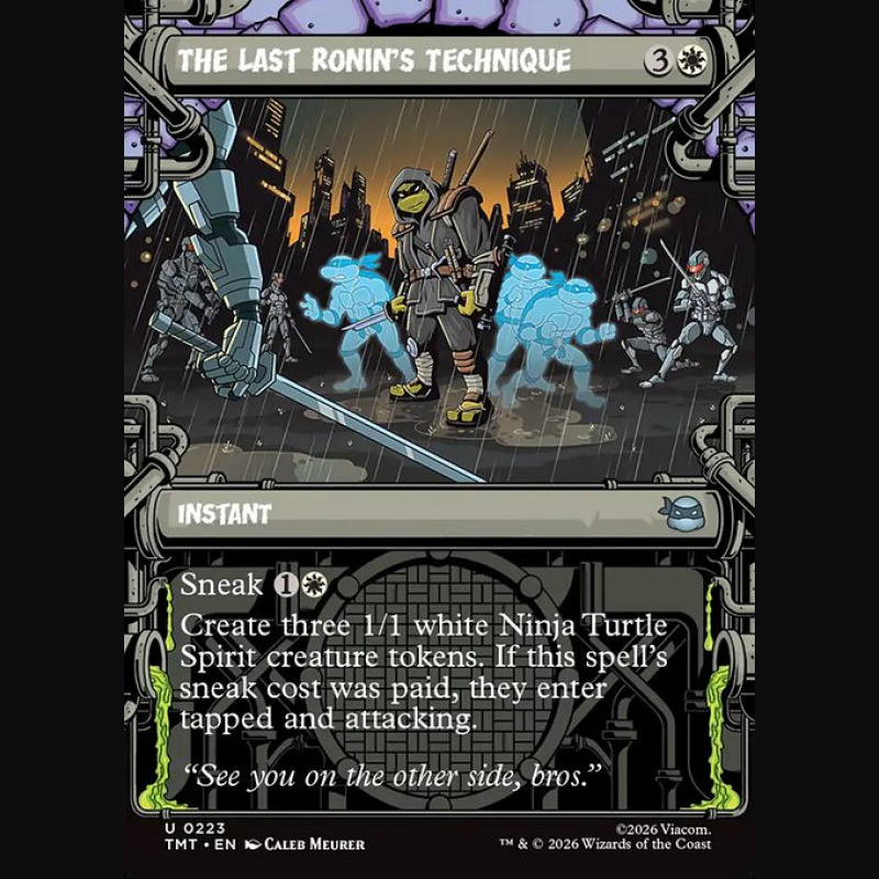 The Last Ronin's Technique - NM - No Foil - EN