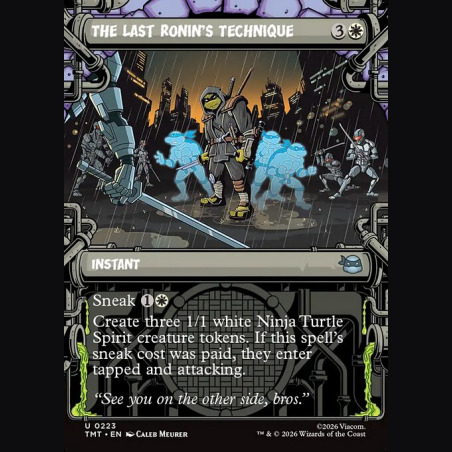 The Last Ronin's Technique - NM - No Foil - EN
