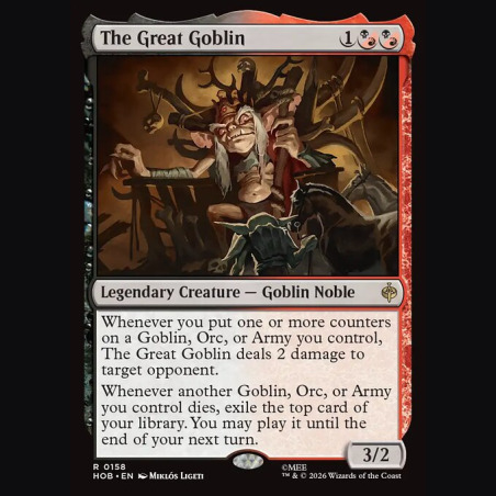 The Great Goblin - NM - Foil - ES