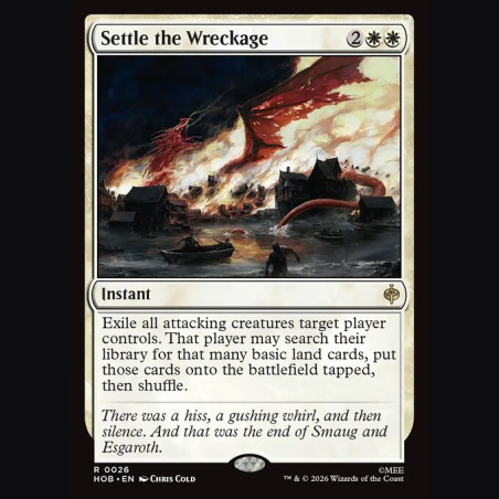 Settle the Wreckage - NM - No Foil - ES