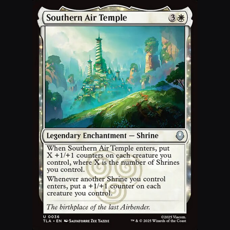 Southern Air Temple - NM - Foil - EN