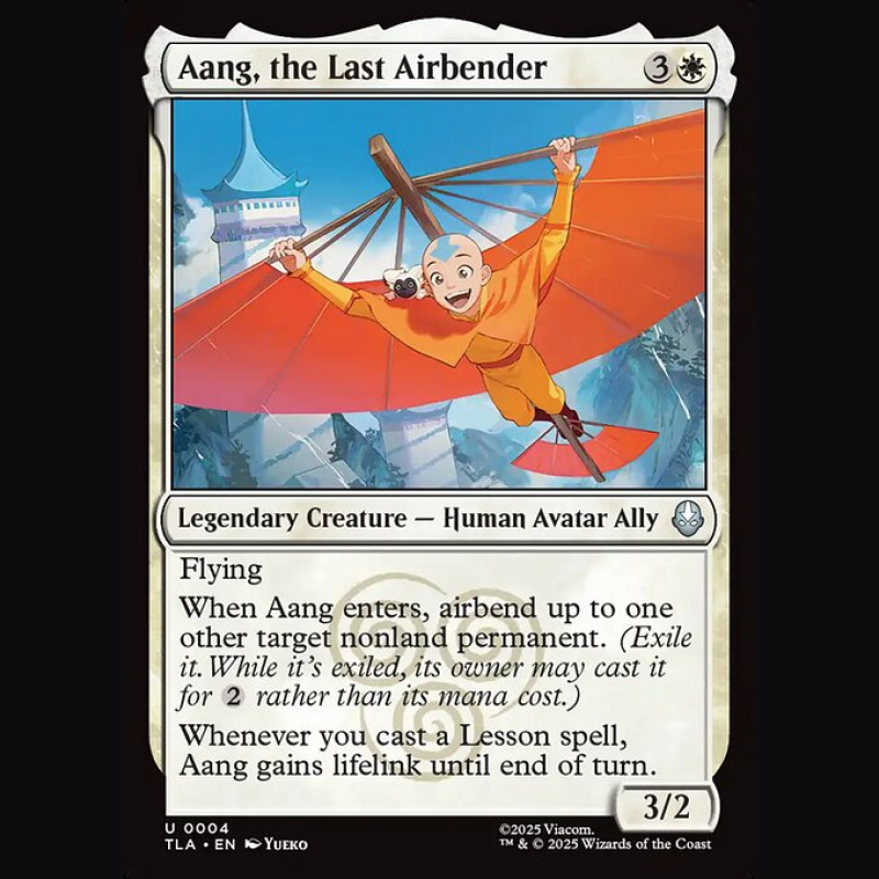 Aang the Last Airbender - NM - No Foil - EN