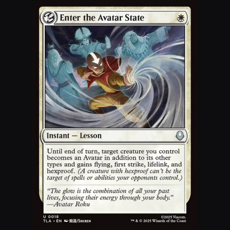 Enter the Avatar State - NM - No Foil - EN