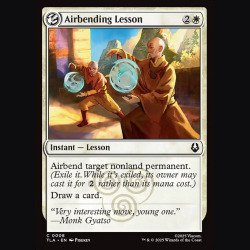Airbending Lesson - NM - No Foil - EN