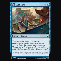 Lost Days - NM - No Foil - EN