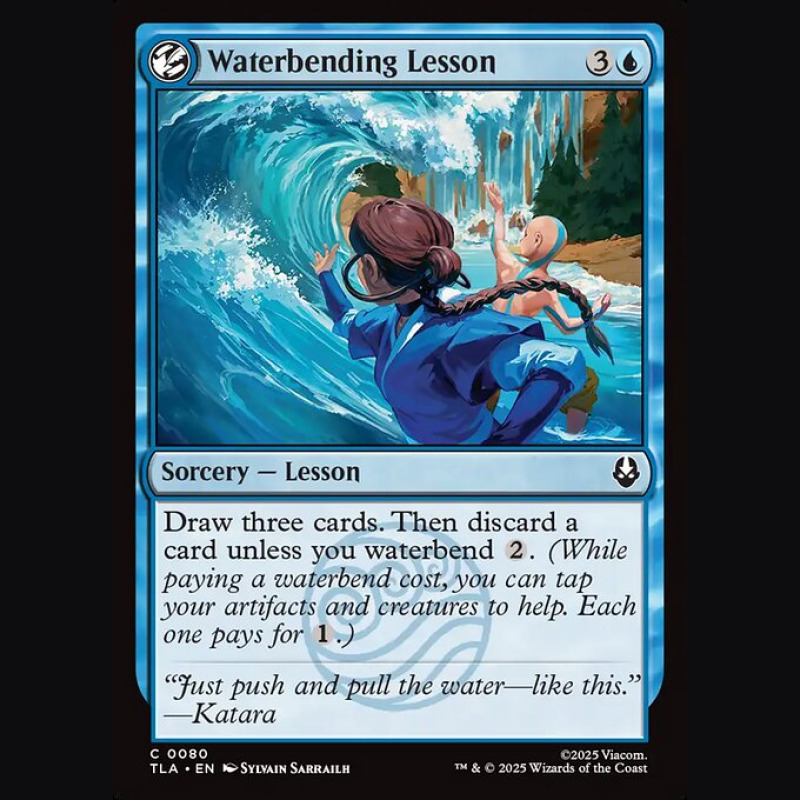 Waterbending Lesson - NM - No Foil - EN