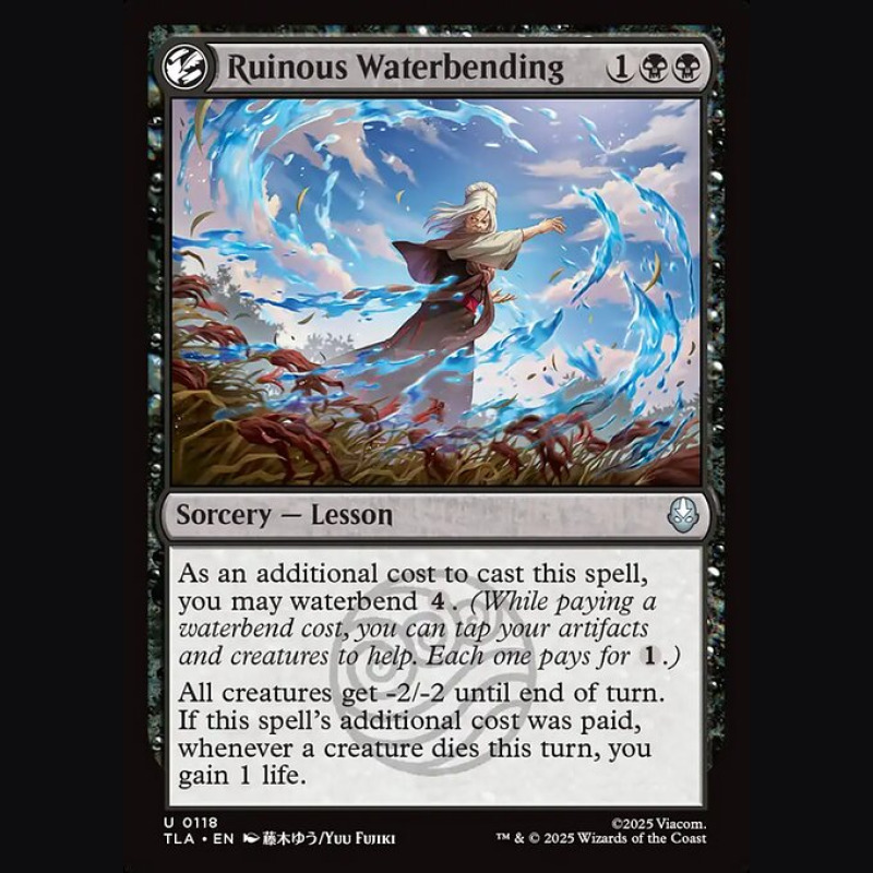 Ruinous Waterbending - NM - No Foil - EN