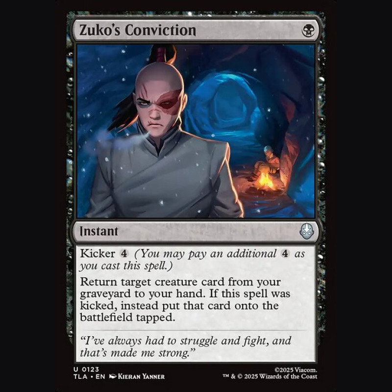 Zuko's Conviction - NM - No Foil - EN