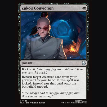 Zuko's Conviction - NM - No Foil - EN