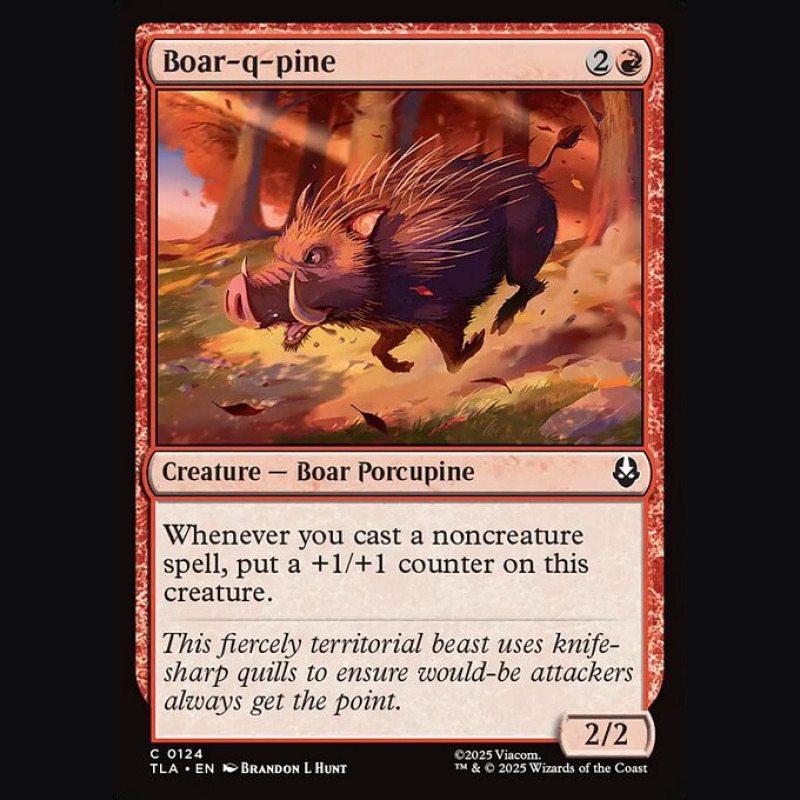 Boar-q-pine - NM - No Foil - EN