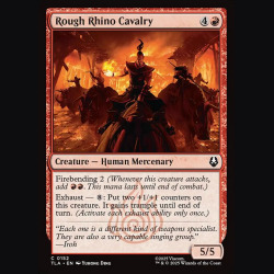 Rough Rhino Cavalry - NM - No Foil - EN